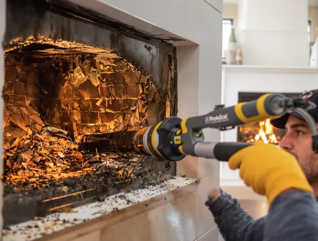 Professional chimney cleaning by Ansonia Chimney Sweep in Ansonia, CT