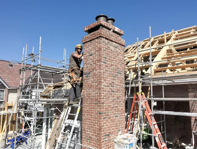 New chimney installation completed by Ansonia Chimney Sweep in Ansonia, CT