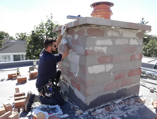 Advanced chimney repair process by Ansonia Chimney Sweep in Ansonia, CT