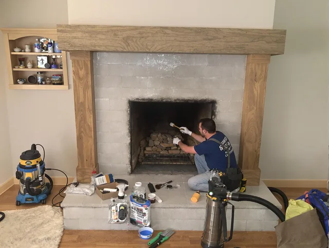 Detailed creosote removal process by Ansonia Chimney Sweep in Ansonia, CT