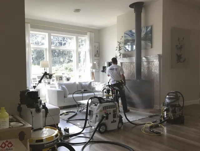 Soot removal service by Ansonia Chimney Sweep for a fireplace in Ansonia, CT